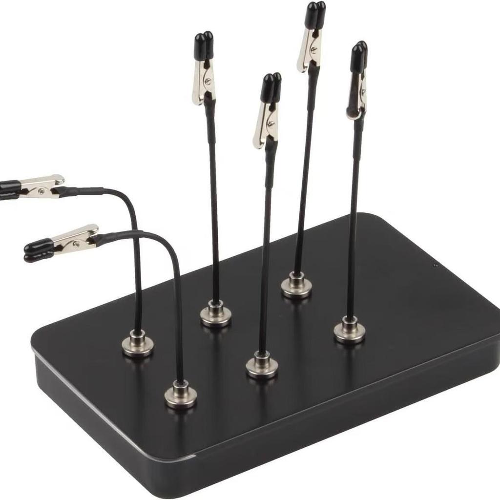 12-Pack FX-01 Bendable Metal Magnetic Clips - Universal Anti-Drop Design