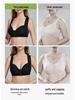 Seamless Front-Closure Anti-Sagging Plus Size Wire-Free Bra with Beautiful Back Design