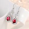 Lindon Copper Alloy Zircon Earrings Drop Earrings For Women Wedding Party Gifts