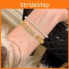 Geometric Zircon Copper Coin Bracelet For Women Gift Gift Giving