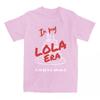 Messy Lola Young Merch T-shirt Summer Cotton Women Men Tshirts Casual Fashion Singer Album Graphic T Shirt Female Unisex Clothes