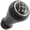 Peugeot 206 Gear Shift Knob Black with White Diagram