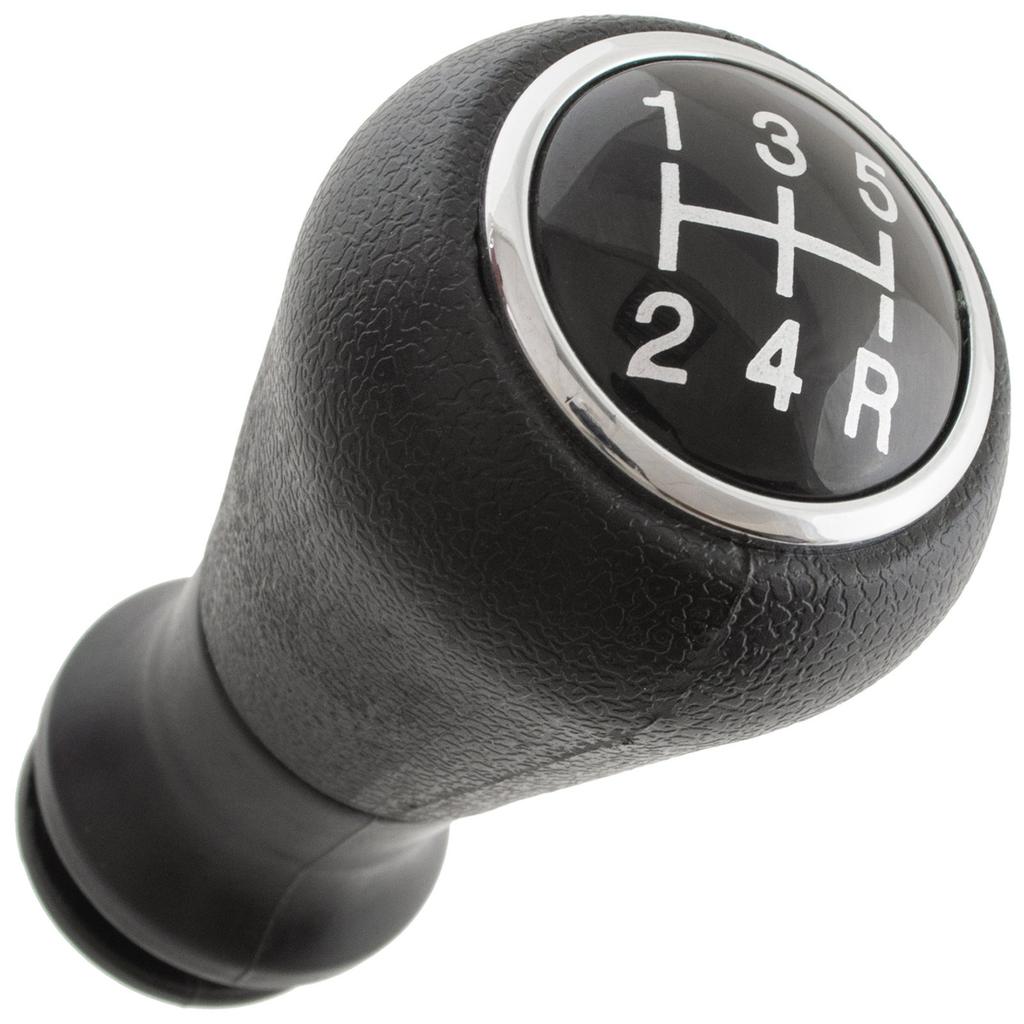 Peugeot 206 Gear Shift Knob Black with White Diagram