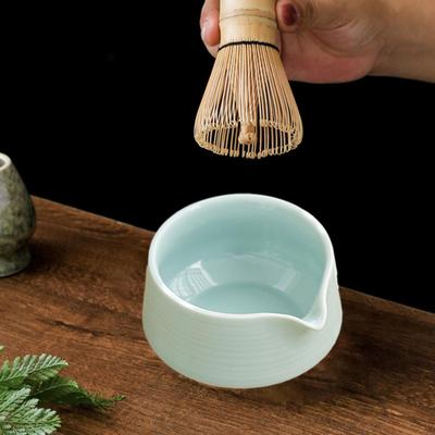 Ceramiczna miseczka do matcha, miseczka do mieszania, przybory, prezent, akcesoria, ceremonia zielonej herbaty, chawan, przenośna