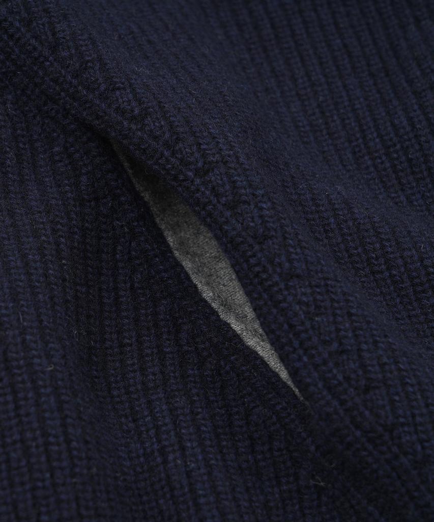 FRIZMWORKS Kangaroo Knit Pullover Hoody _ Navy