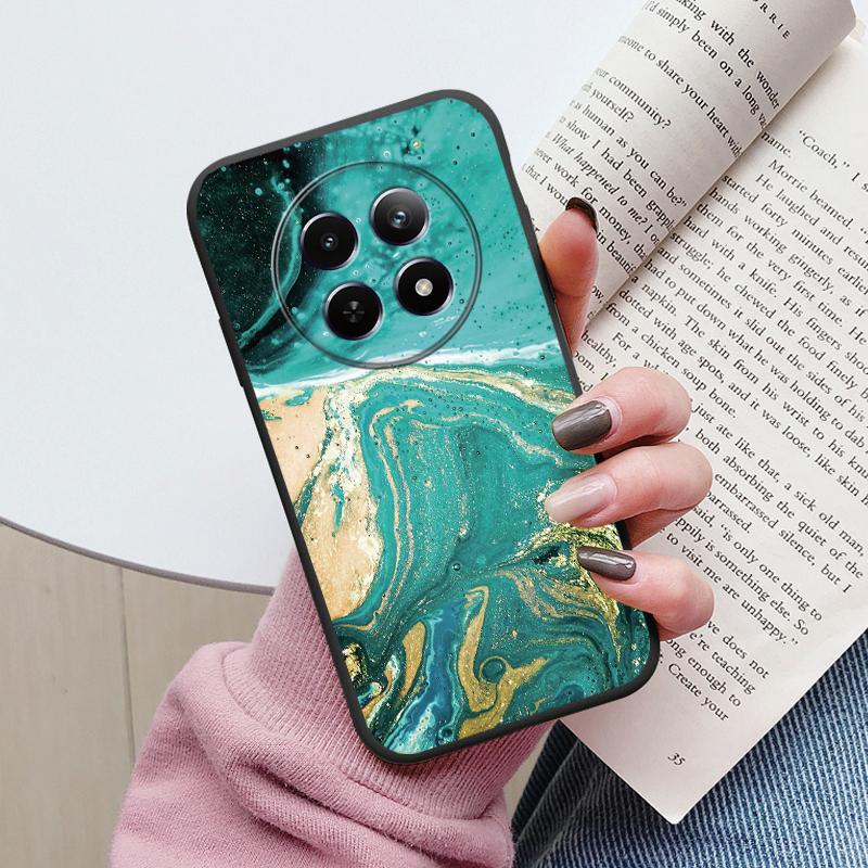 Luxury Case For Redmi 14C 4G 14R 5G A4 Note 14 Pro 5G Poco C75 Fundas Marble Art Pattern Soft TPU Protection Cover Shockproof