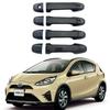 Toyota AQUA PRIUS C 11-20 Black Outer Door Handle, Fine Grain Modification.