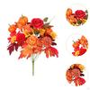 Herbst Künstlicher Blumenstrauß Herbstliches Blumengesteck Künstlich für Party