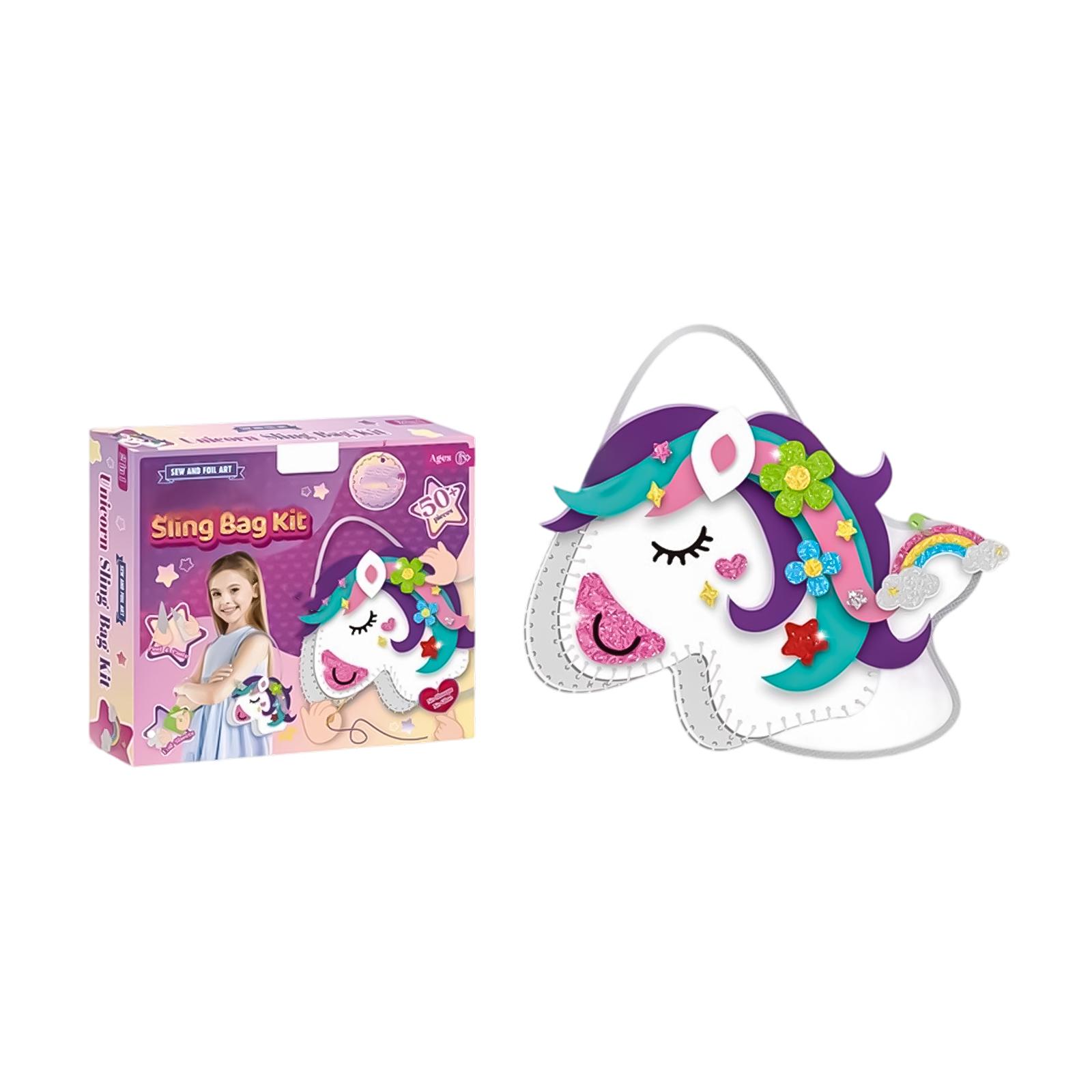 Children s DIY Handmade Sewing Set Puzzle Fun Princess  Bag One Size