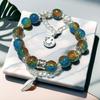 Daisy Popcorn Beaded Bracelet: Elegant Women's Hand Jewelry