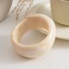 Vintage Jelly Color Wide Bracelet Dopamine Style Geometric Irregular Bangle  Daily