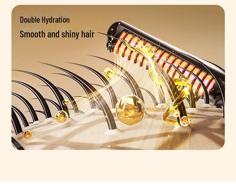 2024 Wireless Anti-Scalding Type-C Hair Straightener with Negative Ions