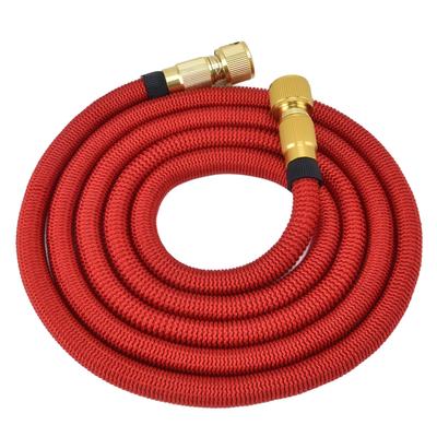 Tuyau d'eau extensible connecteur rapide en laiton tuyau d'eau de jardin pour arrosage lavage de voiture 24,6 pieds