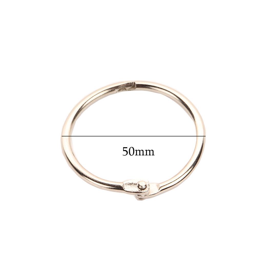 

In-Stock 50mm Openable Album & Document Binding Rings 15mm