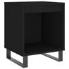 Maison Exclusive - Tables de chevet 2 pcs noir 40x35x50 cm bois d’ingénierie