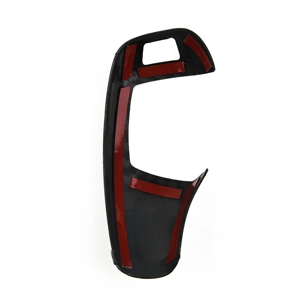 1 st Bilar Växelspaksknoppar Kåpa Trim Kolfiber För BMW E60 E70 E71 5-serien För X5 X6 E60 2008-2010 E70 E71 2008-20