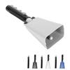 Cow Bell Noise Maker with Handle Loud Cheering Hand Bell Percussion Musical Instrument for Sporting 
