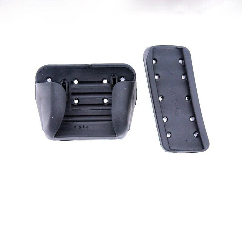 Auto-Fußpedal aus Aluminiumlegierung, Beschleuniger, Gas, Bremspedal, Kupplungspedalabdeckung MT/AT, für Volkswagen VW Golf 7 Mk7 Zubehör