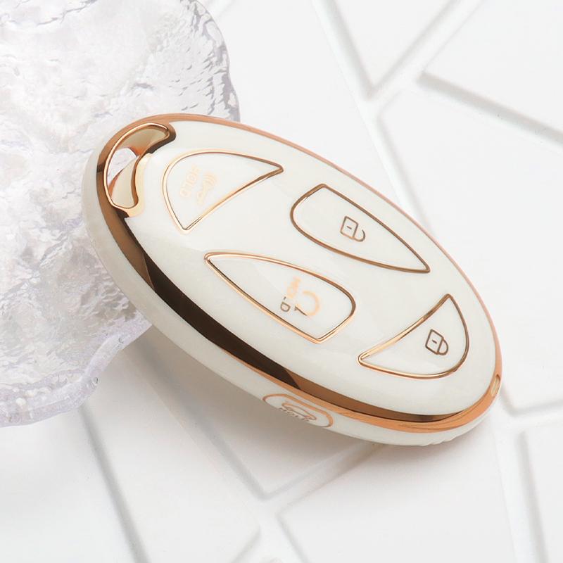 Tpu Car Key Case Cover For Hyundai Tucson Kona Ev Grandeur Gn7 Ioniq 6 Santa Fe Mx5 Sonata Key Shell Keychain Car Accessories