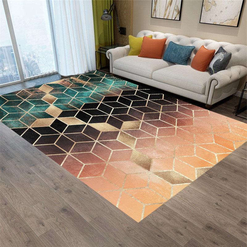 Living Room Hotel Carpet Bedroom Study Carpet Home Geometric Abstract Carpet