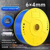 Zhuo Ji 8mm High-Pressure Transparent PU Air Hose for Air Compressors (Sizes: 4/6/10/12/14/16)