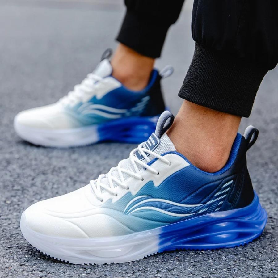 2025 New Breathable Men's Casual Sports Shoes Flat Non-slip Light Weight Loafers Walking Fitness Increase Men's Shoes Large Size