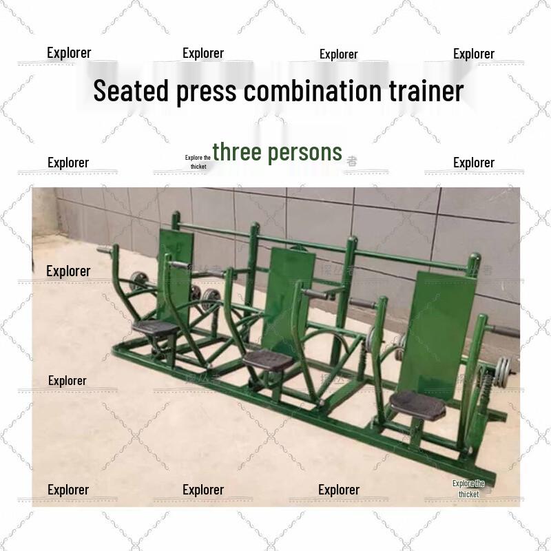 Outdoor Multi-Station Fitness Equipment