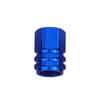 Hexagonal Aluminum Alloy Valve Cap for Car Tires - Dustproof & Leakproof Valve Stem Protector