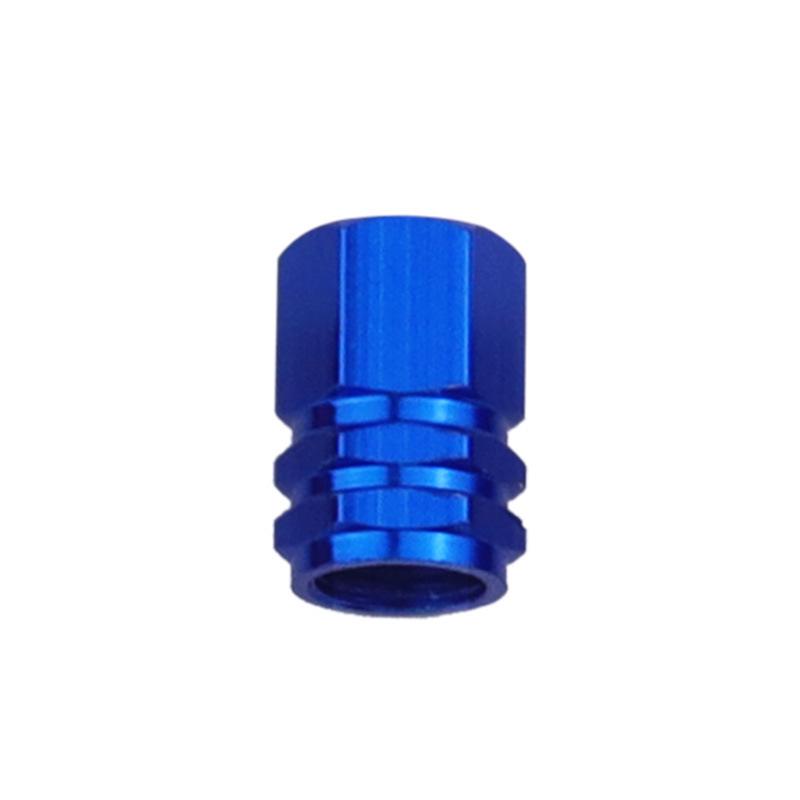 Hexagonal Aluminum Alloy Valve Cap for Car Tires - Dustproof & Leakproof Valve Stem Protector