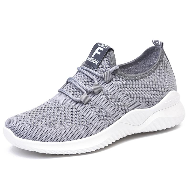 Women's Casual Sneakers Summer Comfortable Breathable Platform Shoes Fashion Women Versatile Lace-up running Shoes tenis de muje