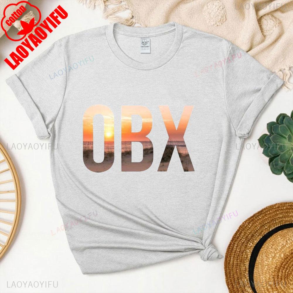 Ráj na Zemi Outer Banks Unisex Tričko Fanoušci seriálu Outer Banks Merchandise Letní dovolená Bavlněné tričko Plážové tričko Topy