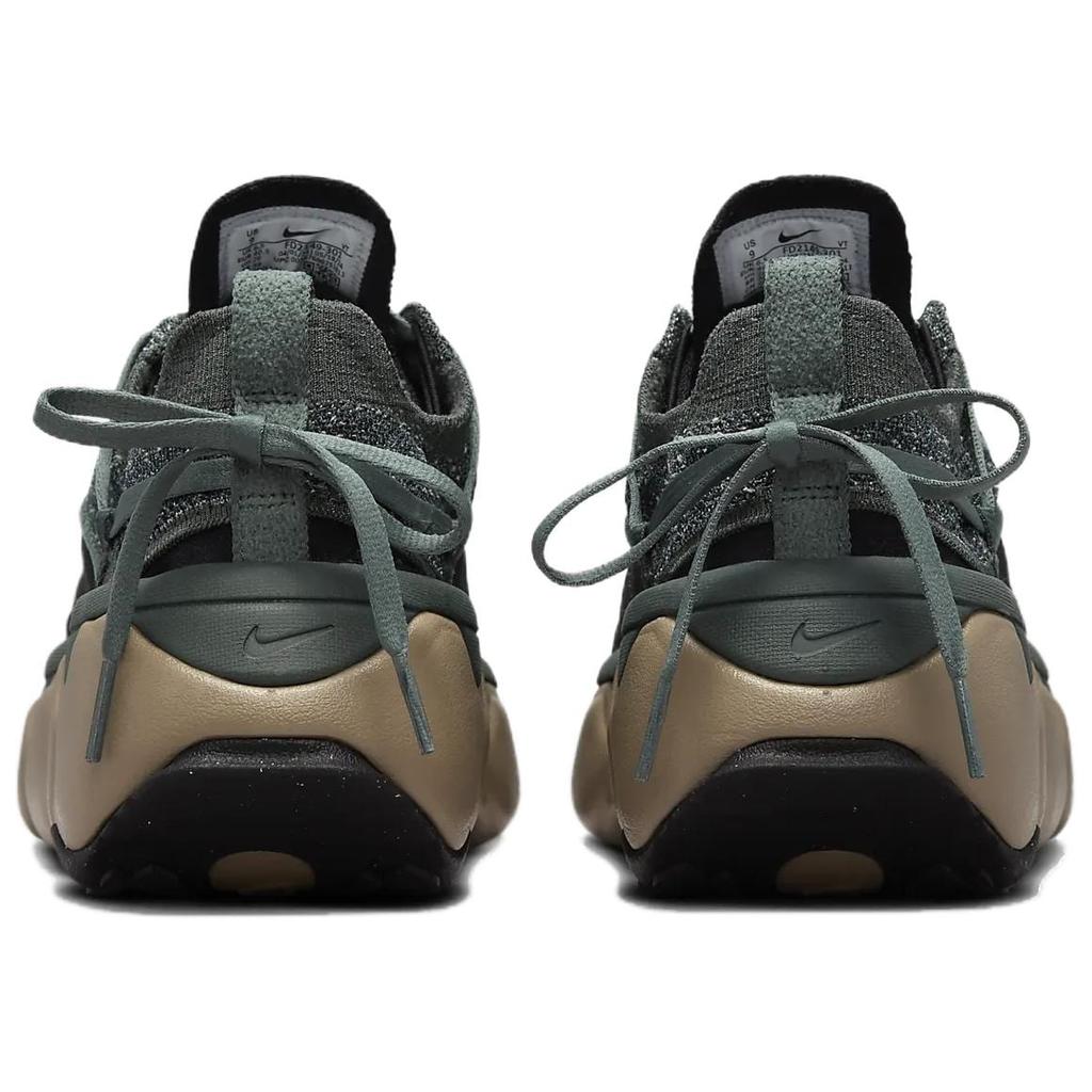 Nike Flyknit Bloom Vintage Green Black Khaki Metallic Silver Women's FD2149-301