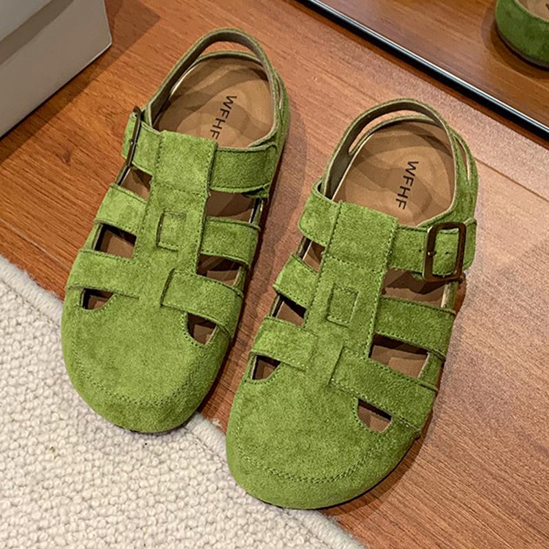 Flats Women Sandals Summer Casual Shoes Cozy Walking Woman Slippers Designer 2025 Trend Brand Sport Women’s Chaussures