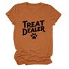 Temperament Casual Versatile Crew Neck Women's Short Sleeve T-Shirt
