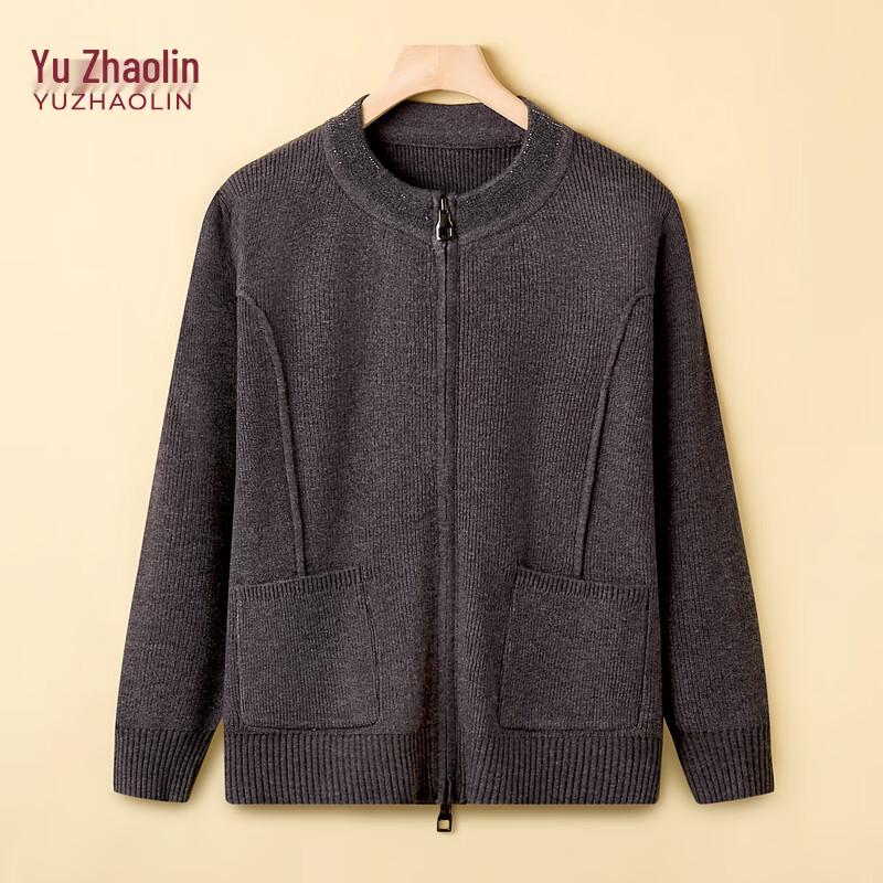

Yuzhaolin Women s Mid-Aged Knitted Cardigan Sweater 5XL