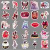 50 Sheets Cartoon Animation Waterproof Decorative Stickers for Notebooks & Phones