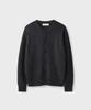 Union Blue Solid Crop Cardigan [Charcoal]