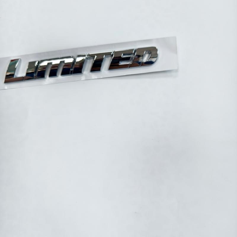 

1pc Universal Car LIMITED Edition Emblem Car Body Decoration Sticker 3D Car Trunk Badge Sticker ABS Auto Exterior Accessories