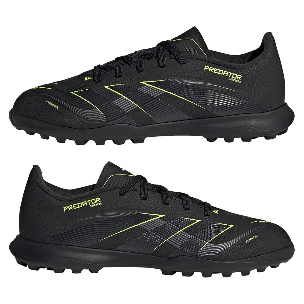 Adidas predator league soccer shoes hybridfeel upper black