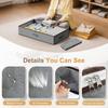 Foldable Dustproof Under-bed Storage Box for Clothes, Quilts, and Toys