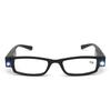 Magnifying Glasses Men Reading Glasses with Led Light Women Magnifier Light Up Night Presbyopic Glasses Diopter +1- +4
