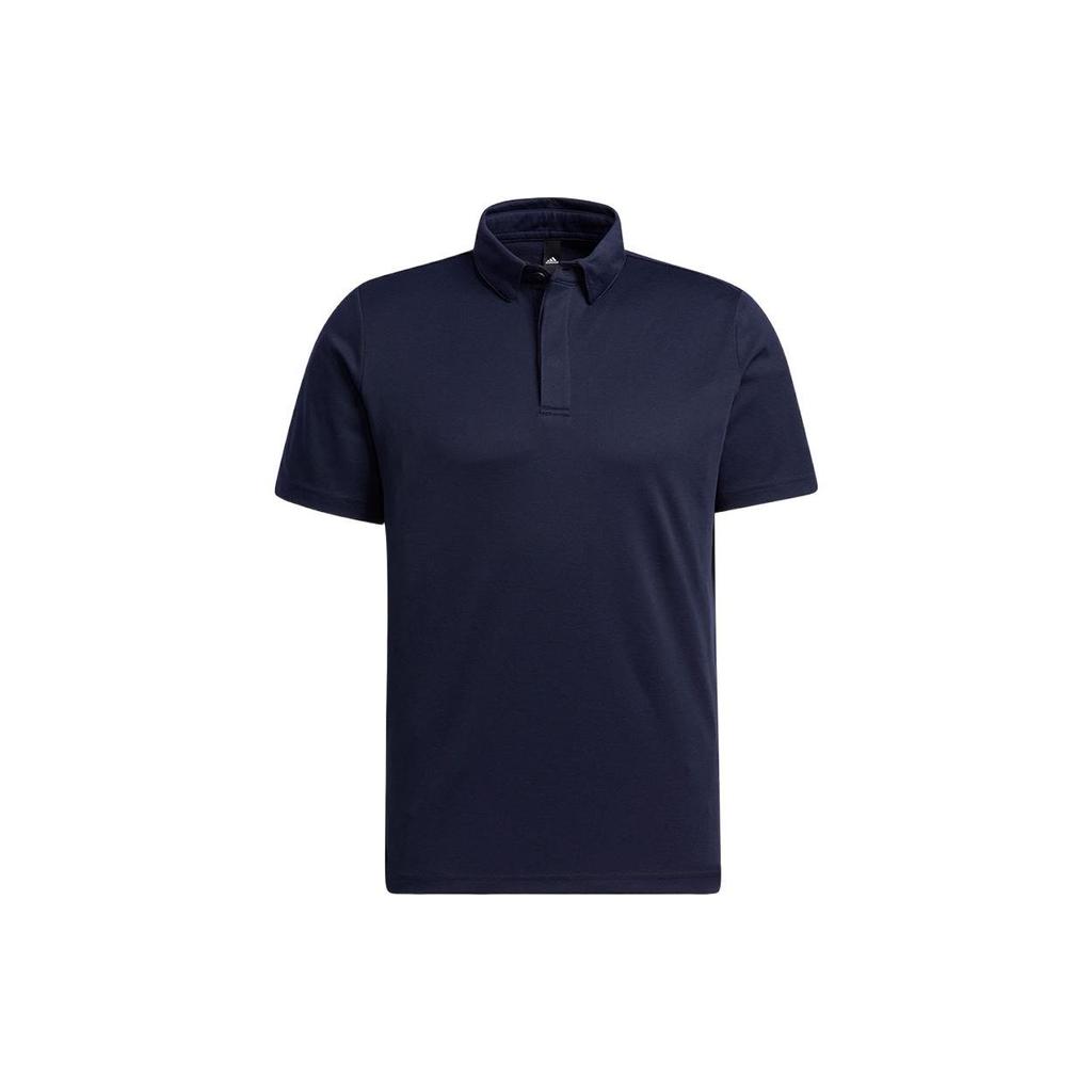 Adidas M Mh Bd Polo Solid Color Sports Short Sleeve Polo Shirt Men Tops Ink-Blue GN0800