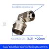 Datu Nickel-Plated Brass Rotary Elbow