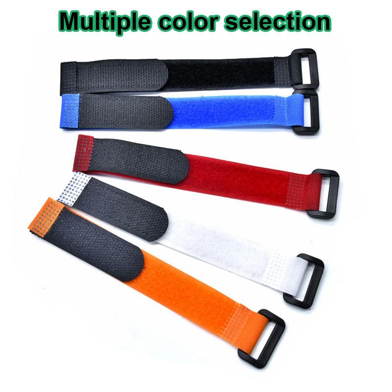 10/5 Stück Klettverschluss Wiederverwendbares Befestigungs-Nylon-Kabelbinder, Langlebige Funktionale Kabelbinder Breite 20mm Länge 200mm/300mm/400mm