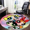 1pc Powerpuff Girls Chair Carpet for Office, Non slip, Soft and Durable Office Rug