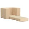 Kids  Sofa Bed Cream Soft Plush
