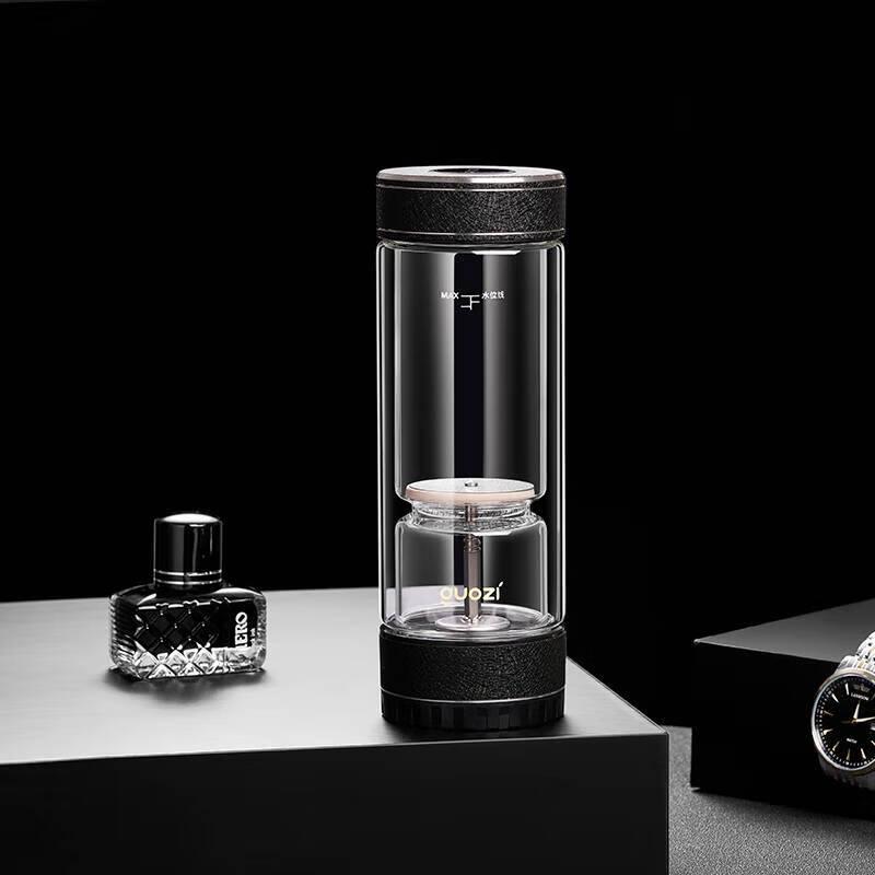 Delang Double-Layer Borosilicate Glass Tea Infuser Cup