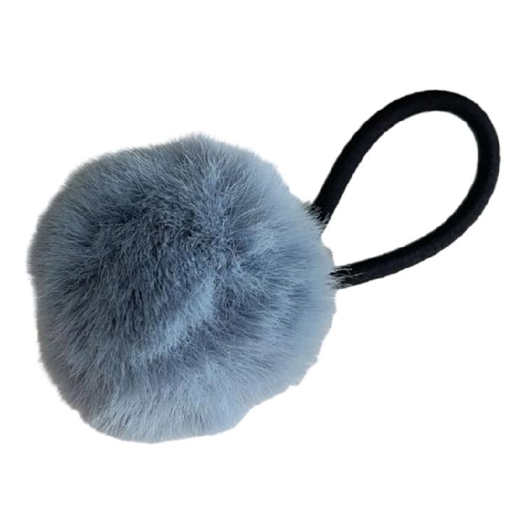 2 Pcs Girls Cute Hair Rope Non-Slip Pompoms Hair Tie Scrunchie Hair Accessories