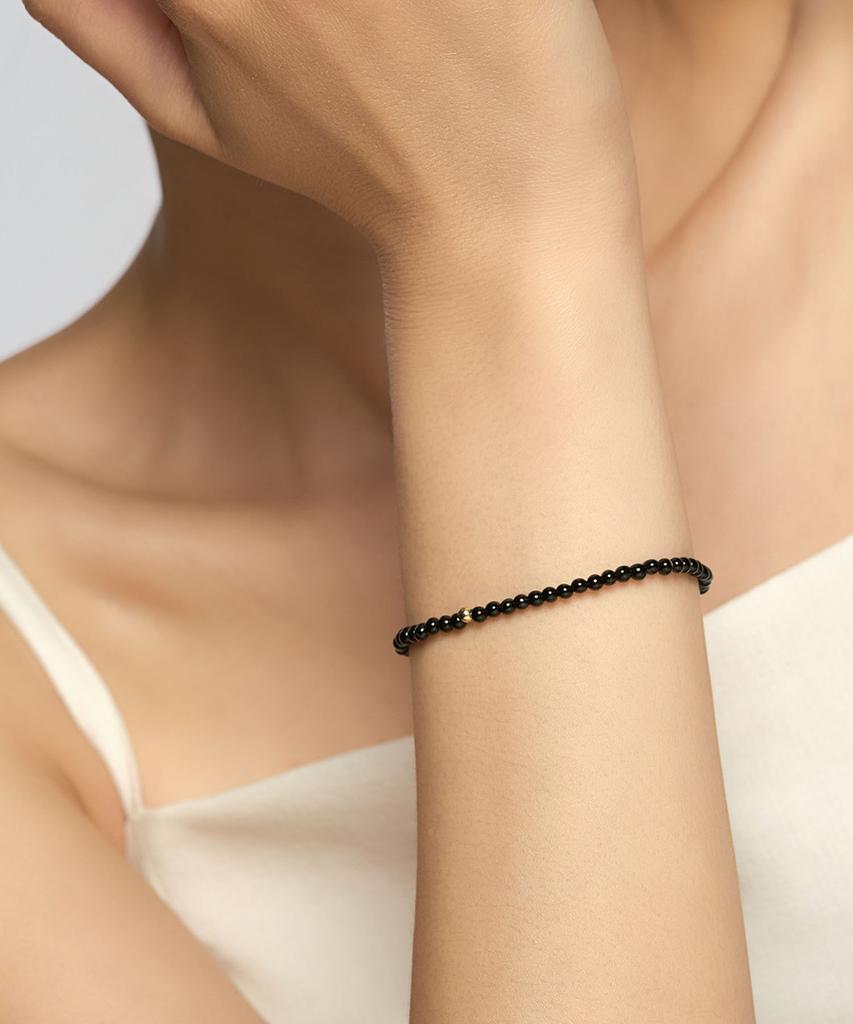 Lloyd 3Mm Golden Ball Gemstone 14K Gold Wish Bracelet Lwb26050G