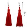 3 Pairs Women Boho Fashion Long Tassel Earrings
